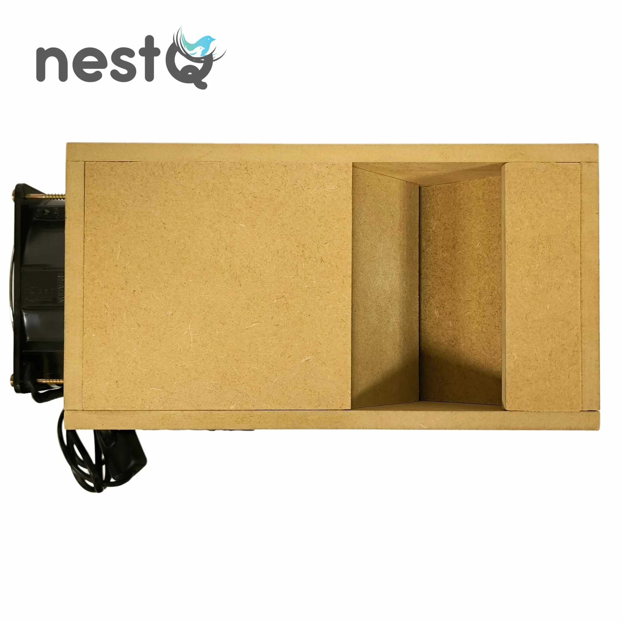 Detergente Pulitore per Semi Uccelli Macchina per la Pulizia Fossa Mista, Altezza 33 cm, Larghezza 15 cm e Lunghezza 28 cm (Marron S)