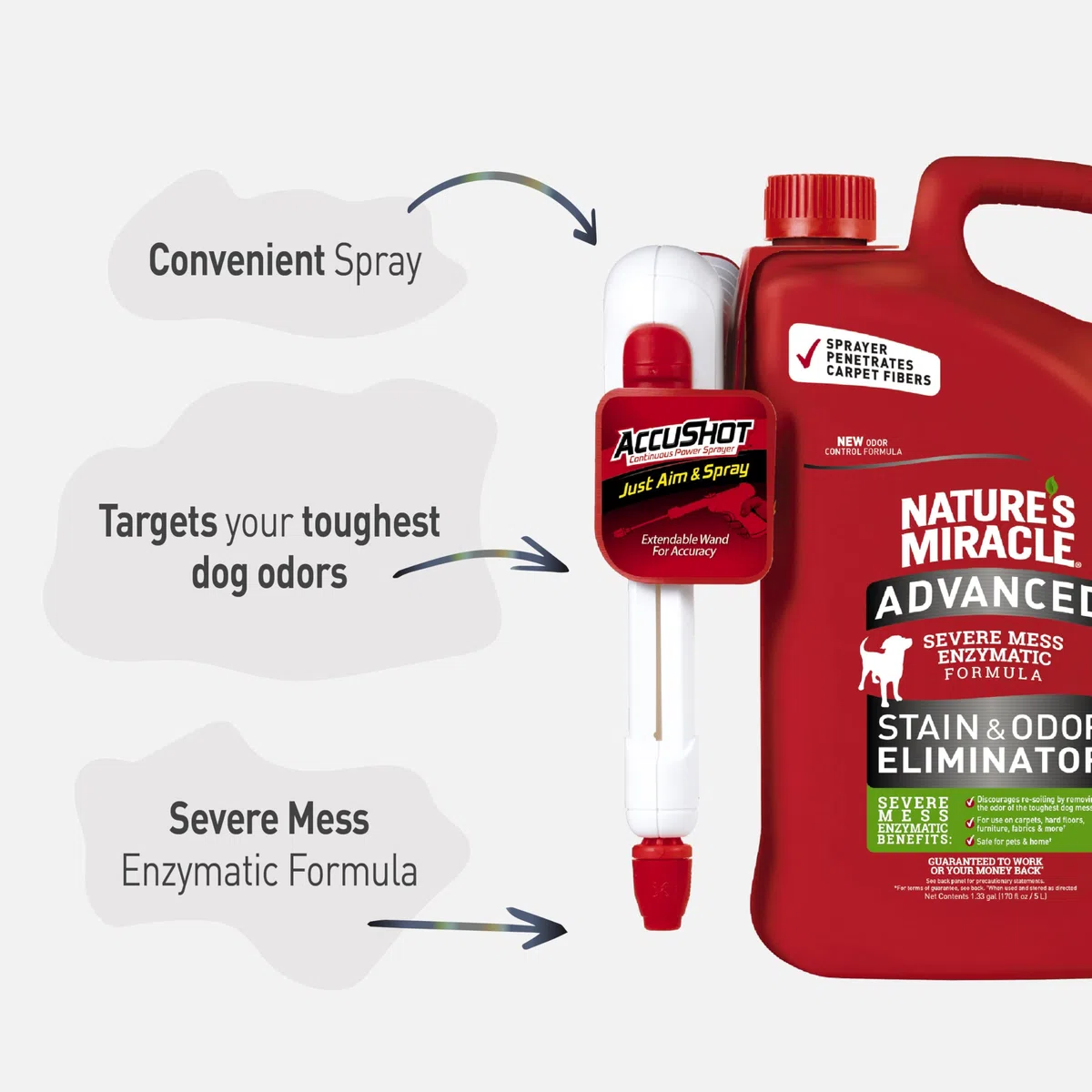Nature' s Miracle Advanced Stain e Odore Eliminator 907,2 Gram