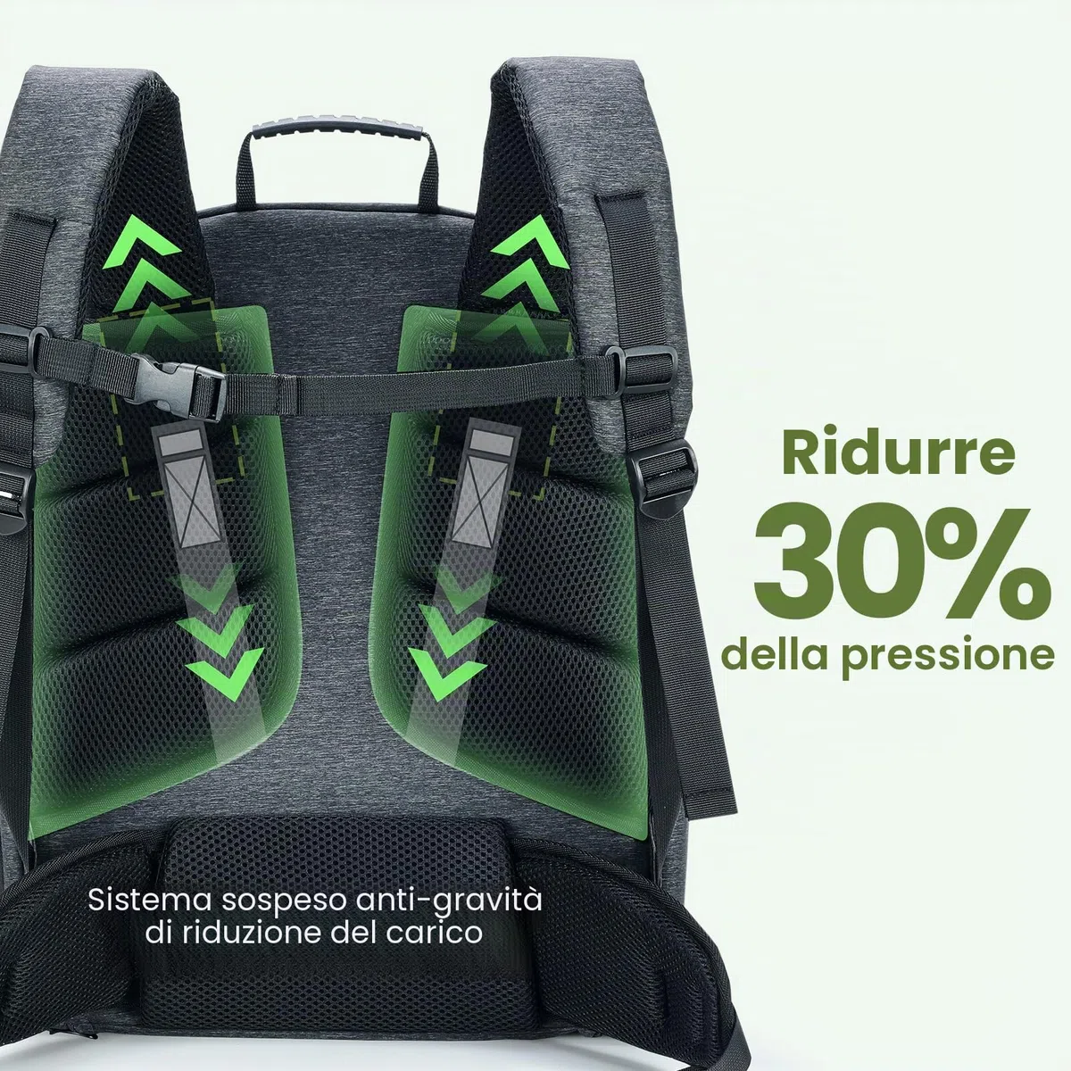 Pecute Zaino per trasporto gatti, sistema di risparmio del 30% di sforzo, design ergonomico e antigravità, adatto per gatti, cani e cuccioli, ideale per viaggi, escursioni, all'aperto