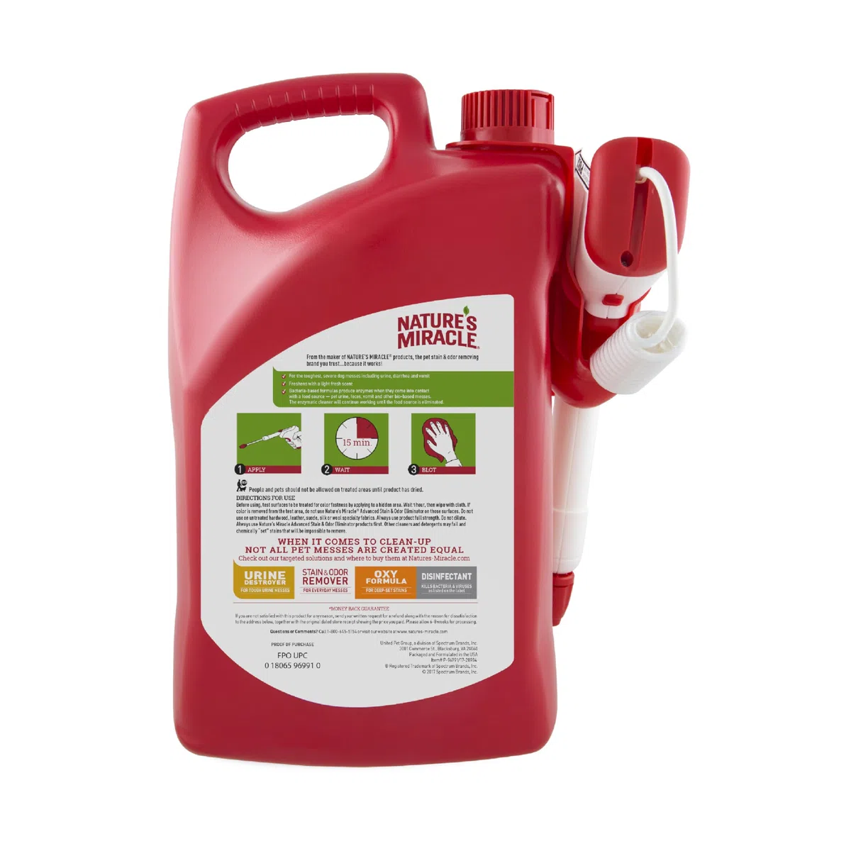 Nature' s Miracle Advanced Stain e Odore Eliminator 907,2 Gram