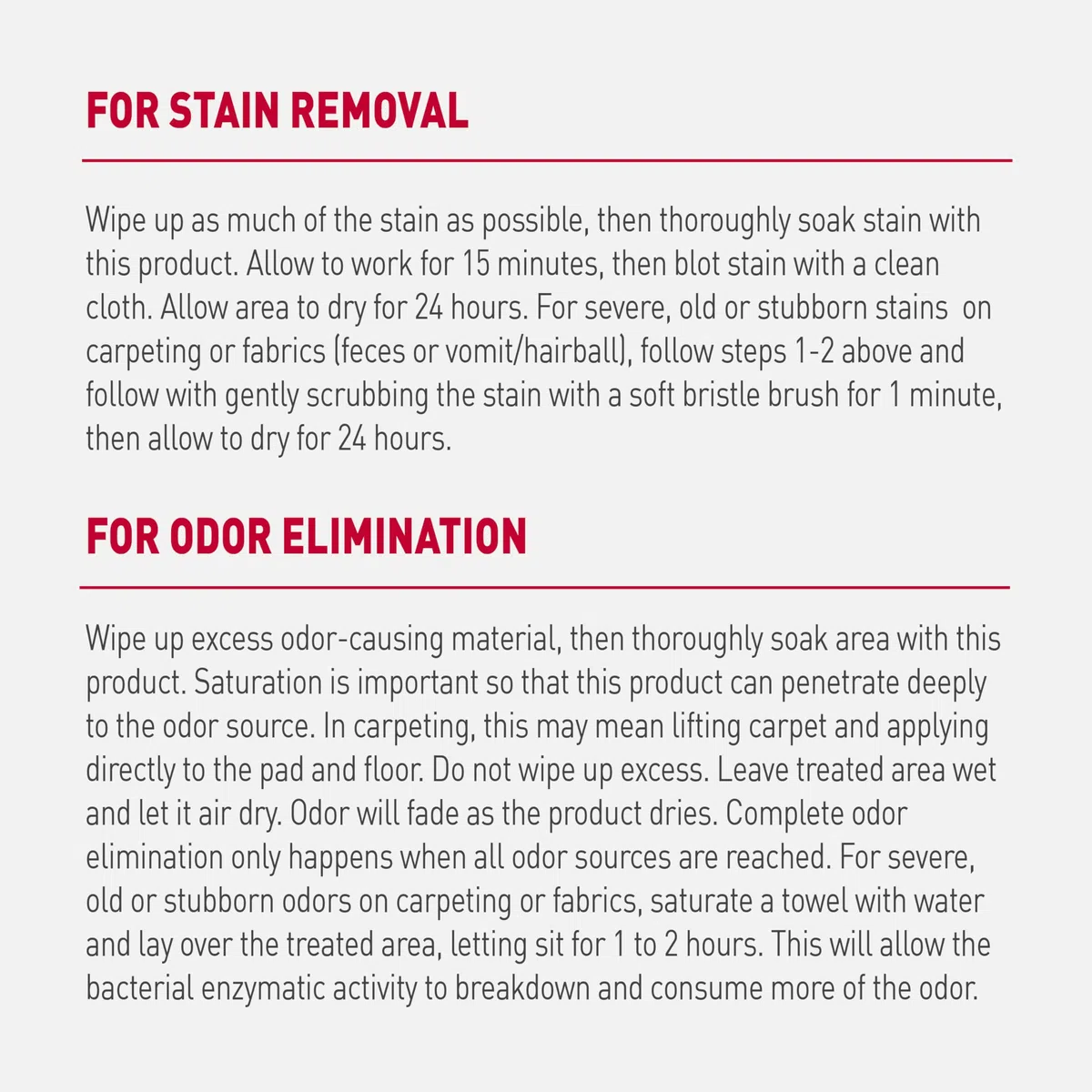 Nature' s Miracle Advanced Stain e Odore Eliminator 907,2 Gram