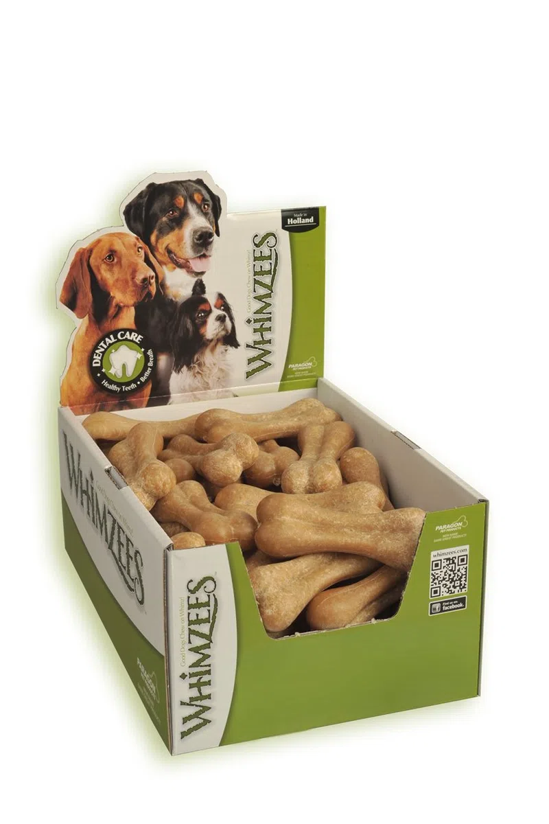 Whimzees Natural Dental Dog tratta l'osso di riso, 1 x 50